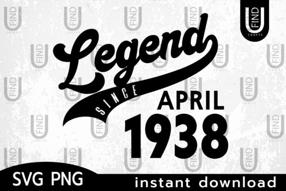Vintage 1938, Legend Since April 1938