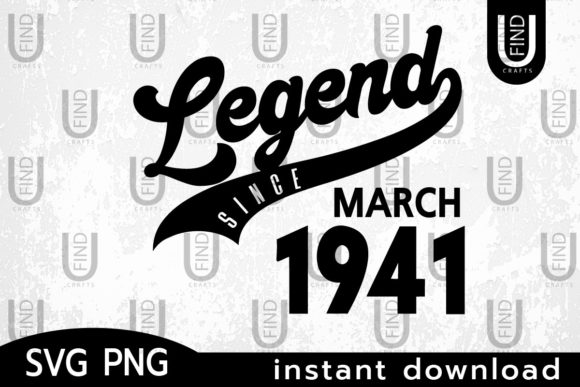 Vintage 1941, Legend Since March 1941