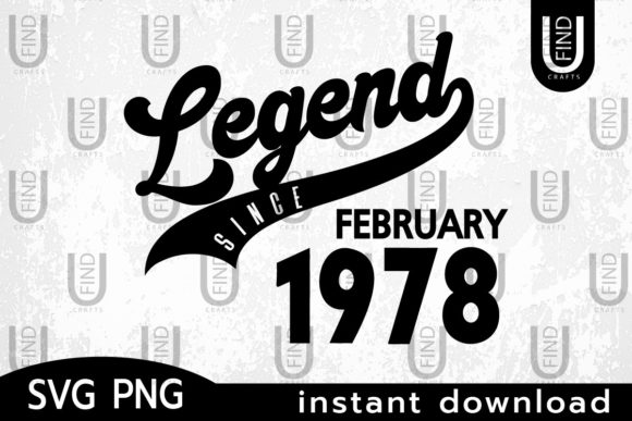 Vintage 1978, Legend Since Febuary 1978
