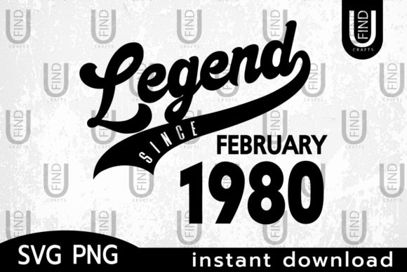 Vintage 1980, Legend Since Febuary 1980
