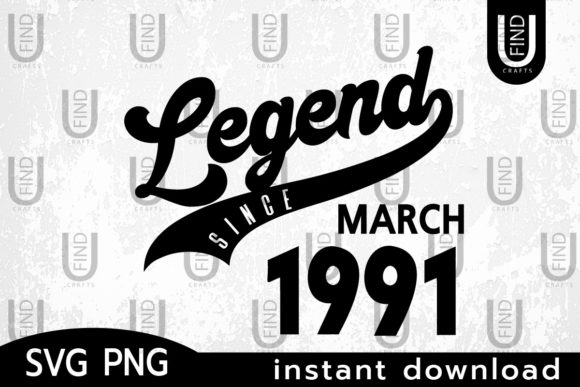 Vintage 1991, Legend Since March 1991