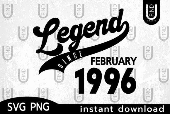 Vintage 1996, Legend Since Febuary 1996